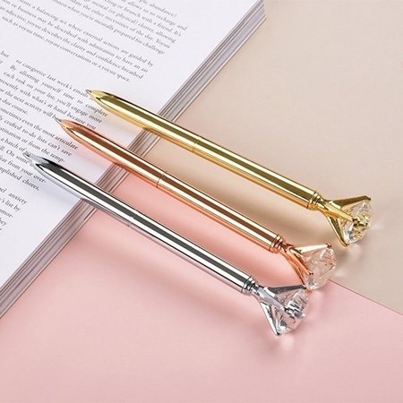 caneta diamante -rose gold 2