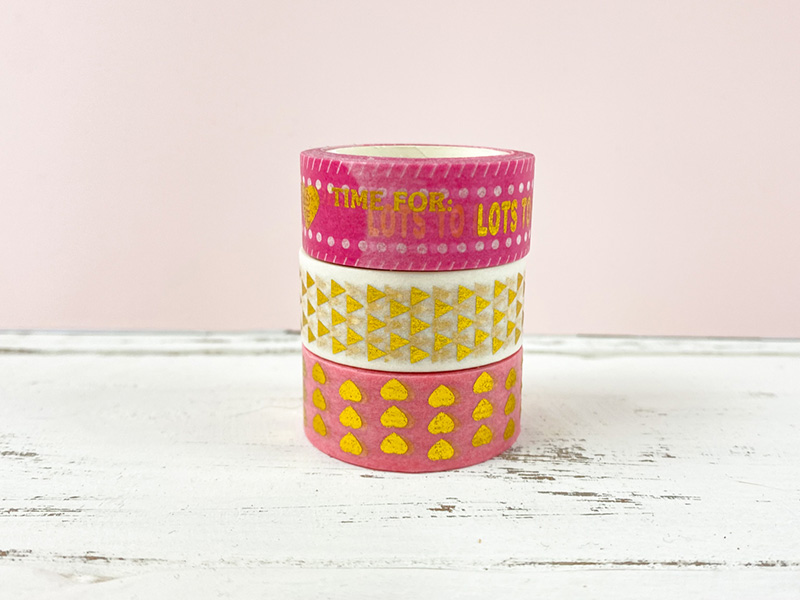 Washi tape - Gold Collection 1