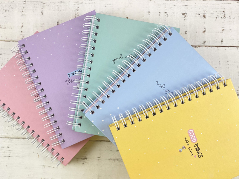 caderno A5 - Candy Colors 1