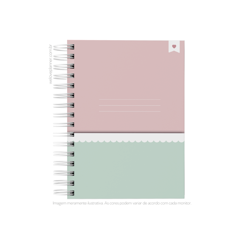 caderno A5 - Candy Colors 3